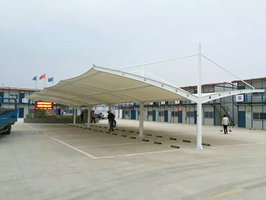 膜結(jié)構(gòu)停車棚