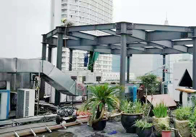 施工安裝現(xiàn)場